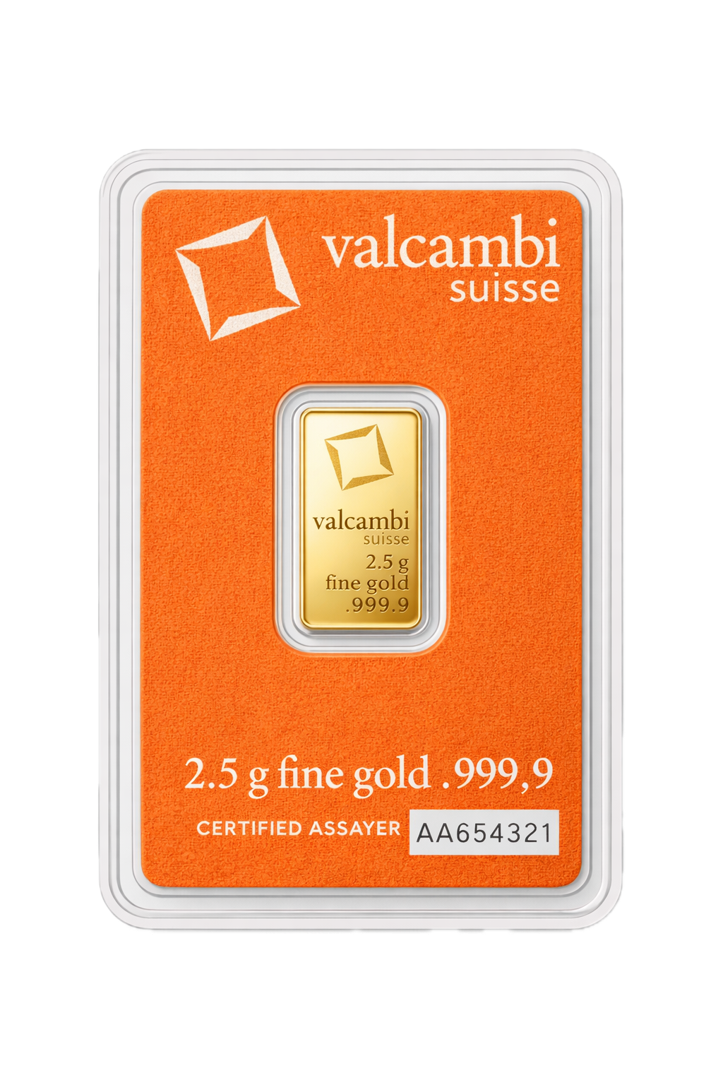 Carded Bars 2.5 Gram Bar