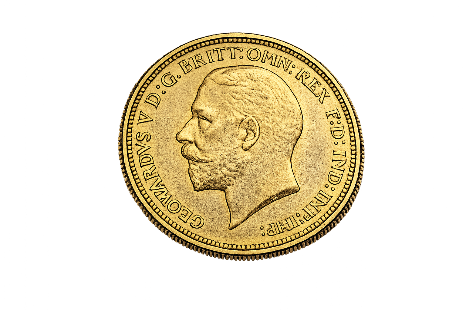 British Sovereign George V